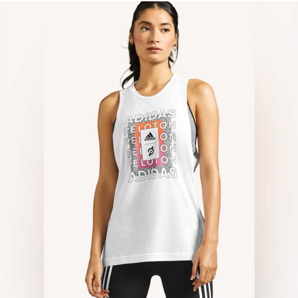 Adidas x Peloton muscle tee